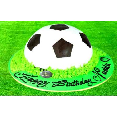 Custom Made Special Chocolate Football Cake (2 Kg)